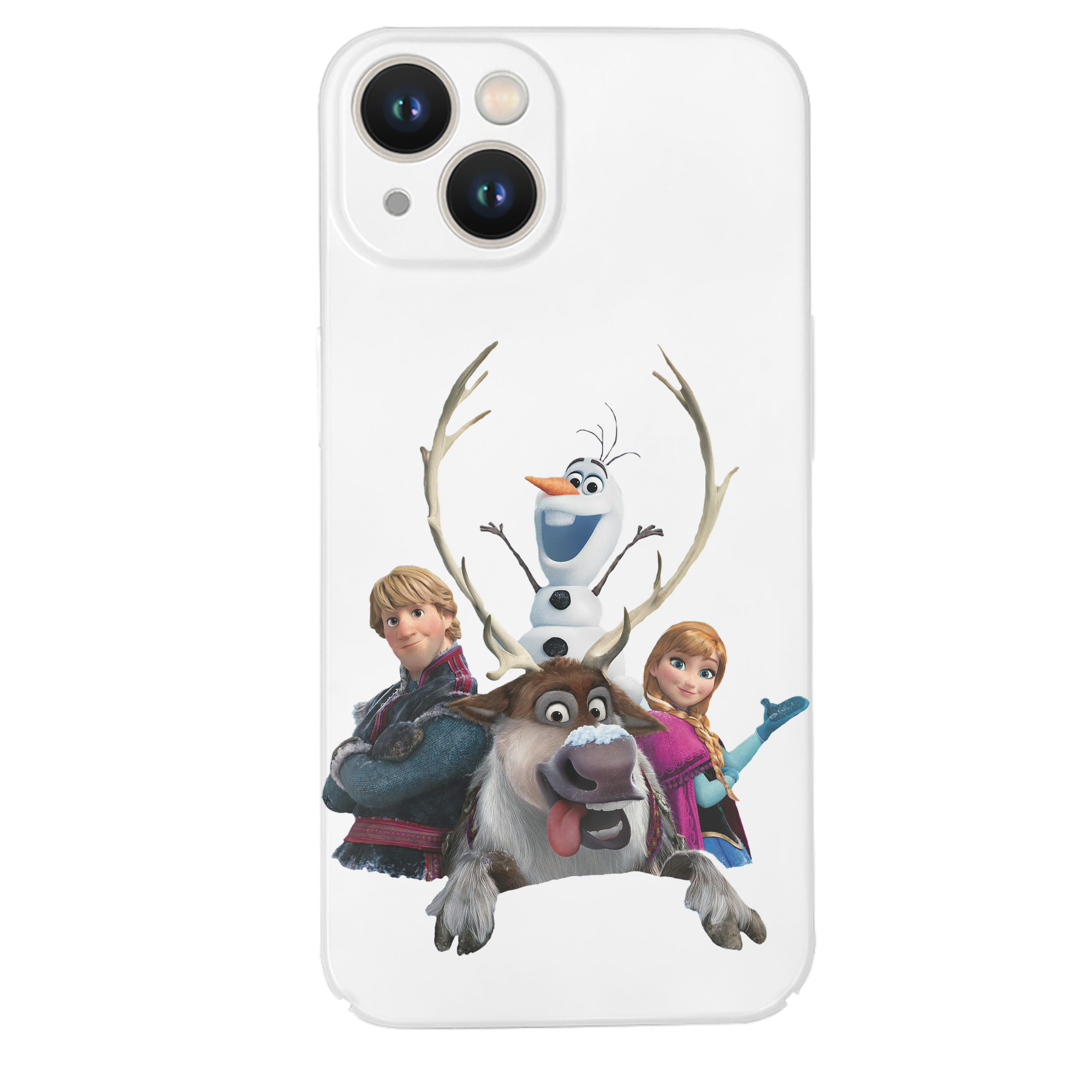 （画像用） アナと雪の女王 アンナ エルサ Frozen Anna Elsa 【iPhone 14シリーズ対応】ハードケース